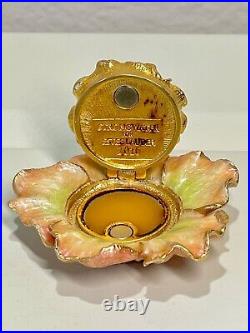 Estee Lauder by Jay Strongwater 2010 Beautiful Perfume Compact Romantic Flower