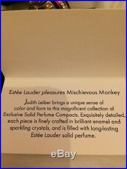 Estee lauder Pleasures Mischievous Monkey solid perfume compact