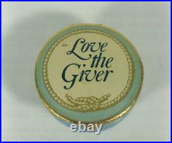 FULL 1973 Estee Lauder YOUTH DEW MEMENTO LOVE THE GIVER Solid Perfume Compact