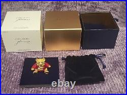 HARRODS ESTEE LAUDER SOLID PERFUME Bear COMPACT 2010 boxed RARE limited edition