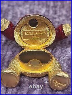 HARRODS ESTEE LAUDER SOLID PERFUME Bear COMPACT 2010 boxed RARE limited edition