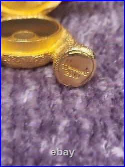 HARRODS ESTEE LAUDER SOLID PERFUME Bear COMPACT 2010 boxed RARE limited edition