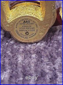 HARRODS ESTEE LAUDER SOLID PERFUME Bear COMPACT 2010 boxed RARE limited edition