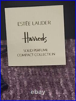 HARRODS ESTEE LAUDER SOLID PERFUME Bear COMPACT 2010 boxed RARE limited edition