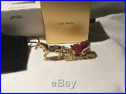 Hard to Find! NIB Estee Lauder One Horse Open Sleigh Perfume Solid Compact