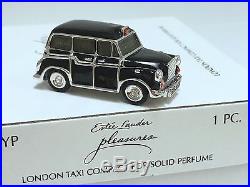 Harrods Rare 1/300 Estee Lauder London Taxi Solid Perfume Compact Box Valentine