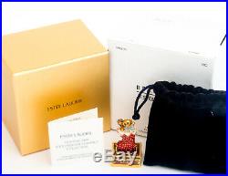 Holiday Stocking Estee Lauder Solid Perfume Compact Jay Strongwater Both Boxes