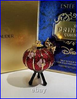 Intl Shipping! Estee Lauder Disney Solid Perfume Compact True to Your Heart NIBB