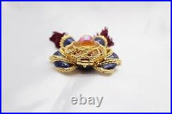 Jay Strongwater Estee Lauder Passementerie Bow Perfume Compact