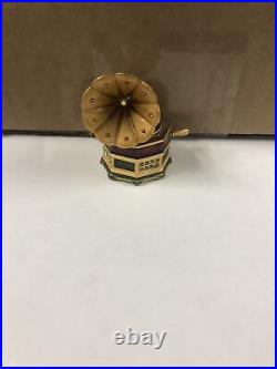 Jay Strongwater Estee Lauder Solid Perfume Compact Glorious Gramophone