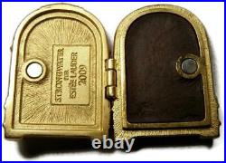 Jay Strongwater for Estee Lauder JUKEBOX with White Linen Perfume Compact Unused