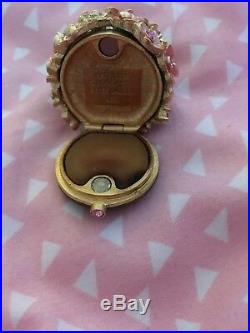 Jay Strongwater for Estee Lauder Solid Pleasures Perfume Compact HAPPINESS 2011