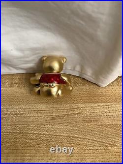 Lot 3 Estee Lauder Empty Compact Solid PerfumeTeddy Bears/ Dragon Fly & Flower