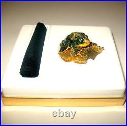 MIBB PRINCE CHARMING Frog Solid Perfume Compact MINT 2 BOXES Etsy Lauder