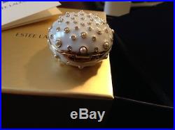 Modern Muse Shimmering Sea Urchin Solid Perfume Compact 2017 NIB Estee Lauder