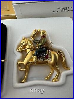 NEW Estee Lauder Pleasures Rodeo Cowboy & Rodeo Cowgirl Solid Perfume Compact