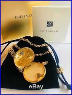 NIB Estee Lauder MODERN MUSE WISH UPON A STAR Solid Perfume Compact DBL BOX