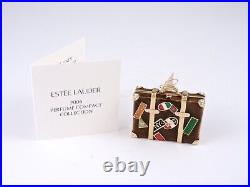 NIB FULL 2006 Estee Lauder White Linen WORLD TRAVELER Solid Perfume Compact