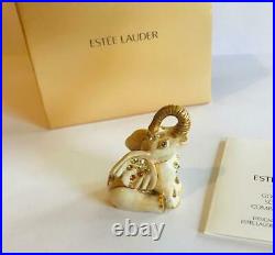 NIB FULL 2011 Estee Lauder/JAY STRONGWATER LUCK ELEPHANT Solid Perfume Compact