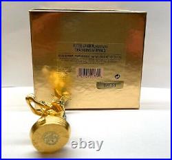 NIB FULL Estee Lauder Pleasures SPARKLING MERMAID Solid Perfume Compact SIGNED