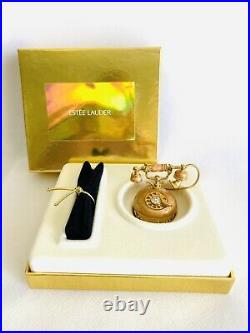 NIB FULL/UNUSED 2000 Estee Lauder PLEASURES PRINCESS PHONE Solid Perfume Compact