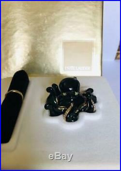 NIB FULL/UNUSED 2002 Estee Lauder WHITE LINEN OCTOPUS Solid Perfume Compact