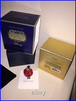 NIB NEW Estee Lauder Solid Perfume Compact Disney Princess JUST ONE BITE APPLE