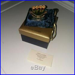 NIB New Estee Lauder Solid Perfume Compact Tulip Quartet Pleasures Perfume 2004