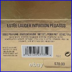 New Estee Lauder Monica Rich Kosann Intuition Pegasus Solid Perfume Compact. 02