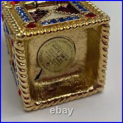 New Estee Lauder Solid Perfume Compact'White Linen' Jack in the Box 1999 WithBox