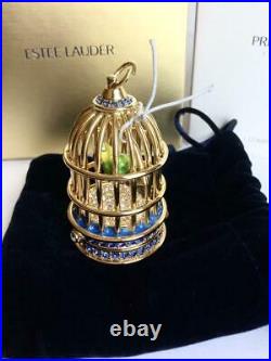 Nib Filled 2015 Estee Lauder Gilded Birdcage Tuberose Perfume Compact
