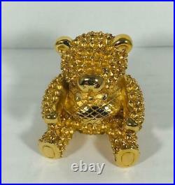 PROTOTYPE 1998 Estee Lauder PRECIOUS BEAR Solid Perfume Compact