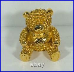 PROTOTYPE 1998 Estee Lauder PRECIOUS BEAR Solid Perfume Compact