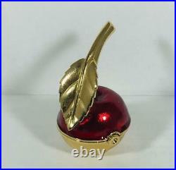 PROTOTYPE 2001 Estee Lauder BEAUTIFUL RED CHERRY Solid Perfume Compact