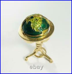 PROTOTYPE 2001 Estee Lauder- Pleasures WORLD GLOBE Solid Perfume Compact