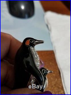 PROTOTYPE Estee Lauder Solid Perfume Compact Penguins LOOK