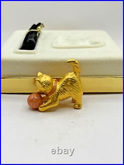 Pleasures By Estee Lauder 0.9g Delightful Kitten Solid Perfume Compact