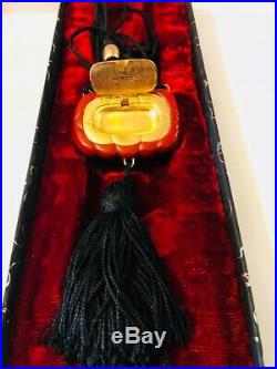RARE 1979 Estee Lauder CINNABAR HOLIDAY EVENINGS Solid Perfume ORIG. BOX