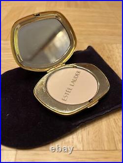 RARE FULL 1997 Estee Lauder Pleasures ZODIAC PISCES Solid Perfume Compact