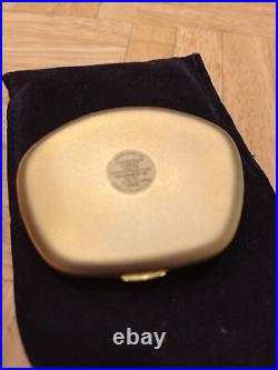 RARE FULL 1997 Estee Lauder Pleasures ZODIAC PISCES Solid Perfume Compact