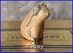 RARE Vintage 1996 Estee Lauder PIG HEAVEN Beautiful Solid Perfume Compact NIB