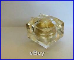 RARE1974 Estee Lauder ESTEE' ICE CRYSTAL Solid Perfume Compact