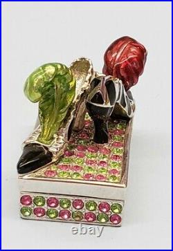 RARE2000 Estee Lauder BEAUTIFUL PARTY SHOES Solid Perfume Compact