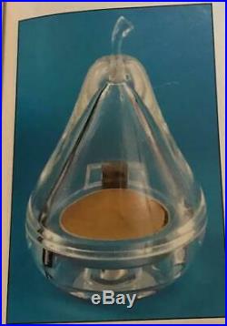 RAREFULL/UNUSED 1975 Estee Lauder ALIAGE SNOW PEAR Solid Perfume Compact