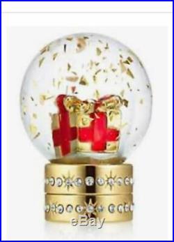 RAREFULL/UNUSED 2015 Estee Lauder BEAUTIFUL SNOW GLOBE Solid Perfume Compact
