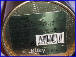 Rare Estee Lauder Beautiful Apple Compact For Solid Perfume In Box