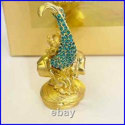 Rare Vintage Estee Lauder Sparkling Mermaid Perfume Compact Solid Box New