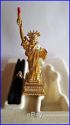 Swarovski, Estee Lauder Lady Liberty perfume Creme Compact