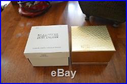 Taj Mahal Estee Lauder Solid Perfume Compact w Perfume Both Boxes