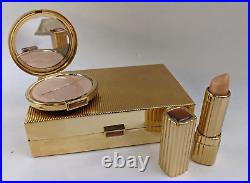 Tom Ford / Estee Lauder Perfume Vintage Gold Clutch Purse & Compact Ltd Edition
